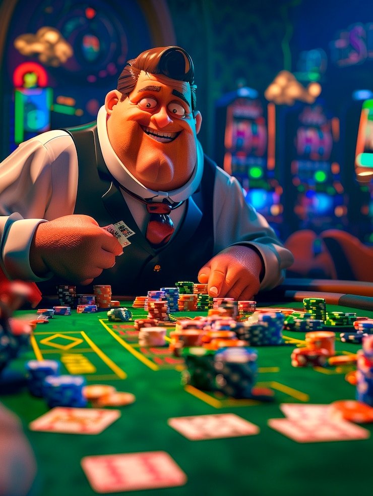Ilustrasi pengalaman memainkan game sportsbook dan kasino di perangkat mobile dengan antarmuka yang intuitif